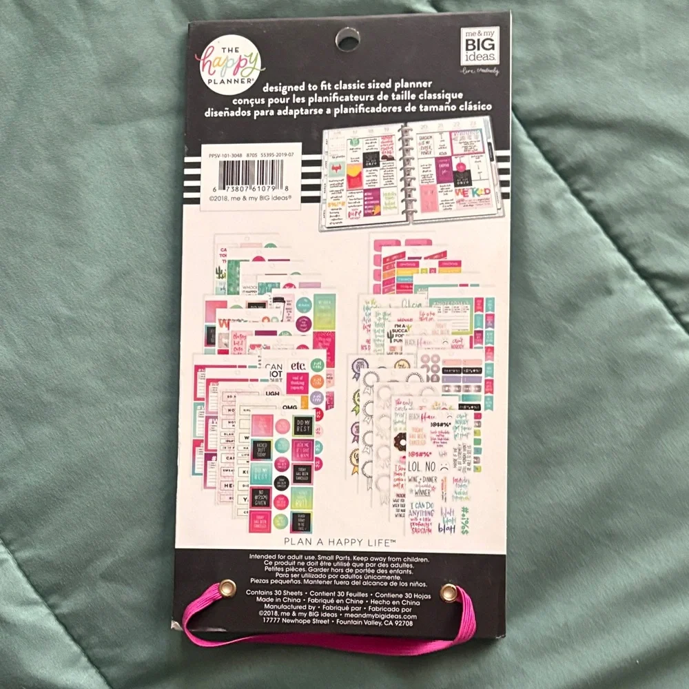 The Happy Planner sassy plans